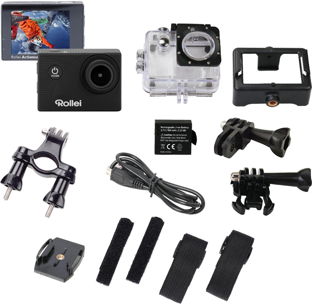  ROLLEI Actioncam 372 schwarz Action Kamera