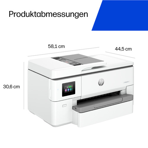 HP OfficeJet Pro 9720e Wireless All-in-One Farbe Drucker, Beidseitiger Druck; Kopierer, Scanner