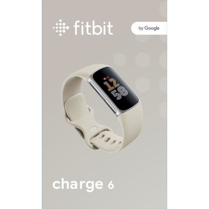 Fitbit Charge 6 Porcelain Fitness Tracker