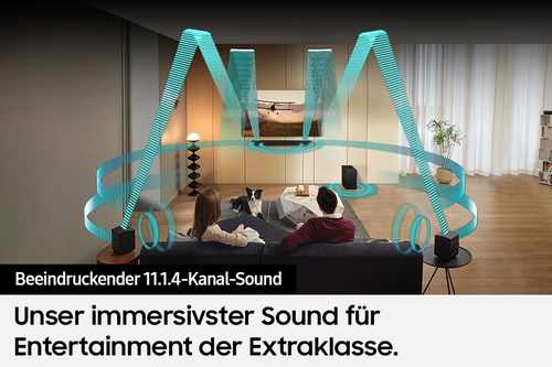 Samsung Q-series Soundbar HW-Q995D 11.1.4- Kanal Sub Woofer & Rücklautsprecher (2024)