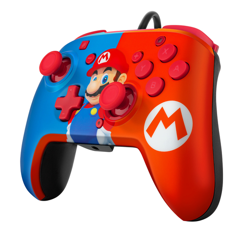 PDP Mario Dash Blau, Rot USB Gamepad + Headset Analog / Digital Nintendo Switch, Nintendo Switch OLED