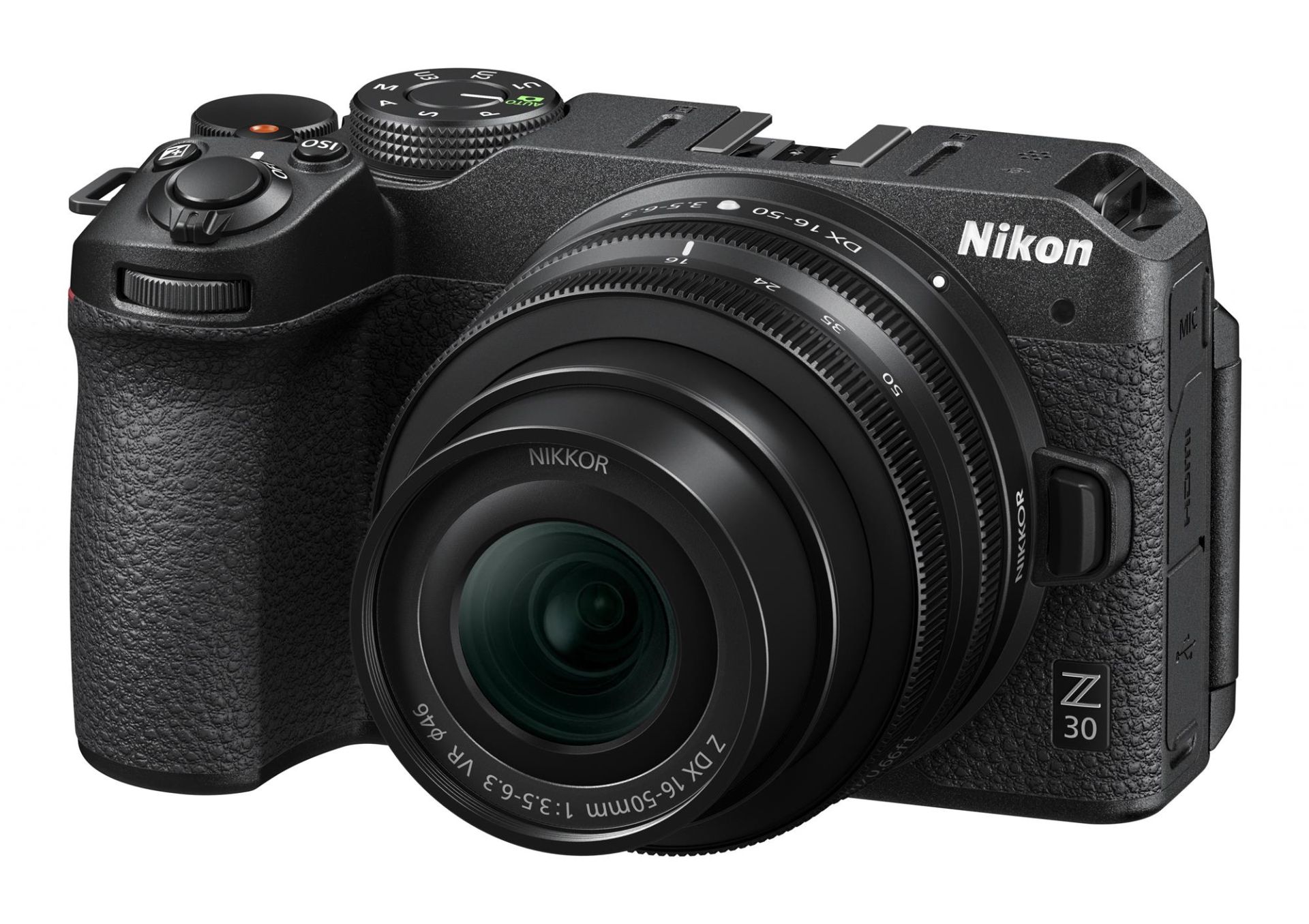 NIKON Z 30 DX 16-50 VR 20.9 MP Systemkamera Kit 16-50 mm Objektiv 4K Filmen