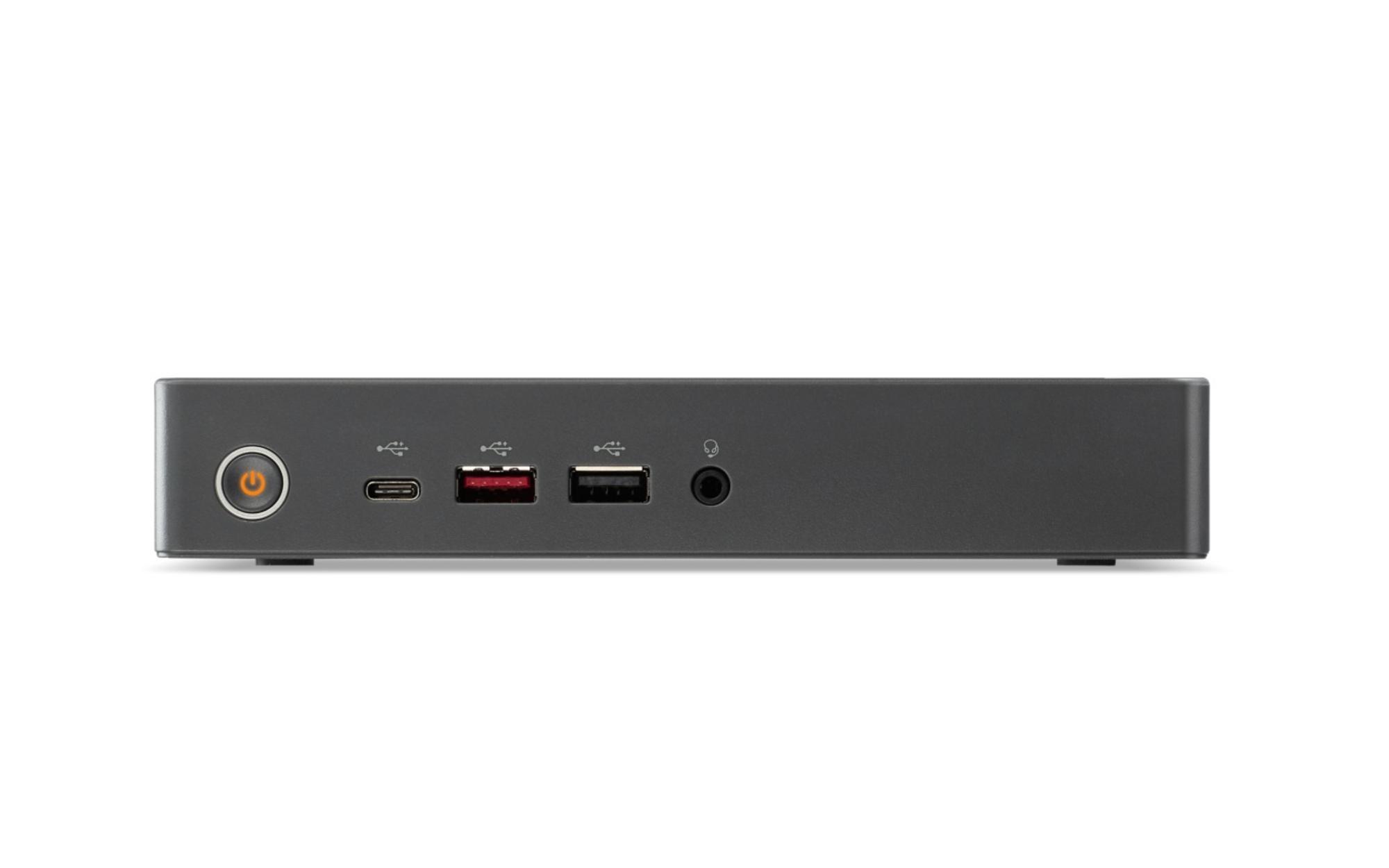 ACER Mini-PC Revo Box (RB610), Schwarz, Intel Core i5-1335U, 8 GB, 256 GB M.2 SSD, Windows 11
