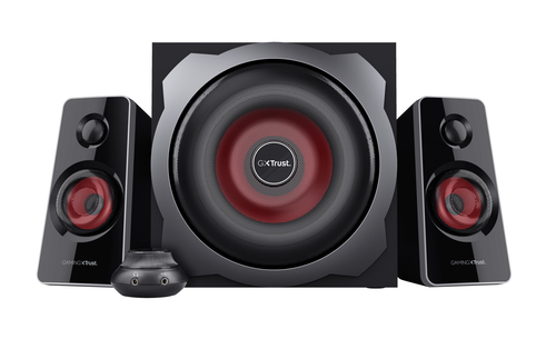 Trust GXT 38 2.1 Lautsprecherset 60 W Universal Schwarz 2.1 Kanäle 15 W