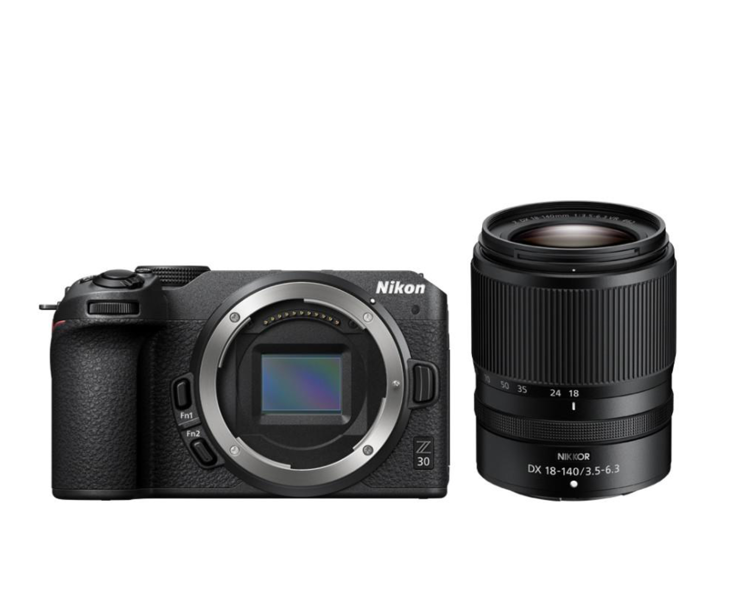 NIKON Z 30 + DX18-140mm VR 20,9 MP Systemkamera UHD Kamera Objektiv WLAN Set
