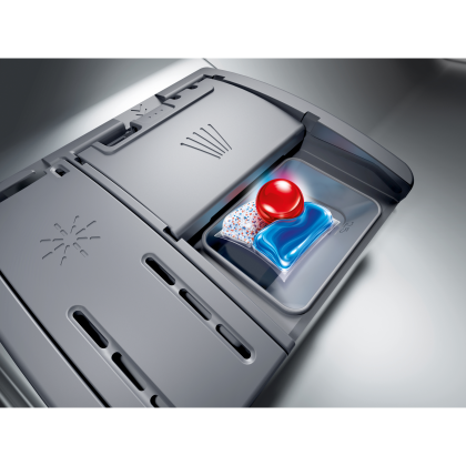 BOSCH SMS4EVI08E Stand-Geschirrspüler 60 cm (B, freistehend, Besteckschublade, 14 Maßgedecke, 44 dB, AquaStop, Home Connect, WLAN)
