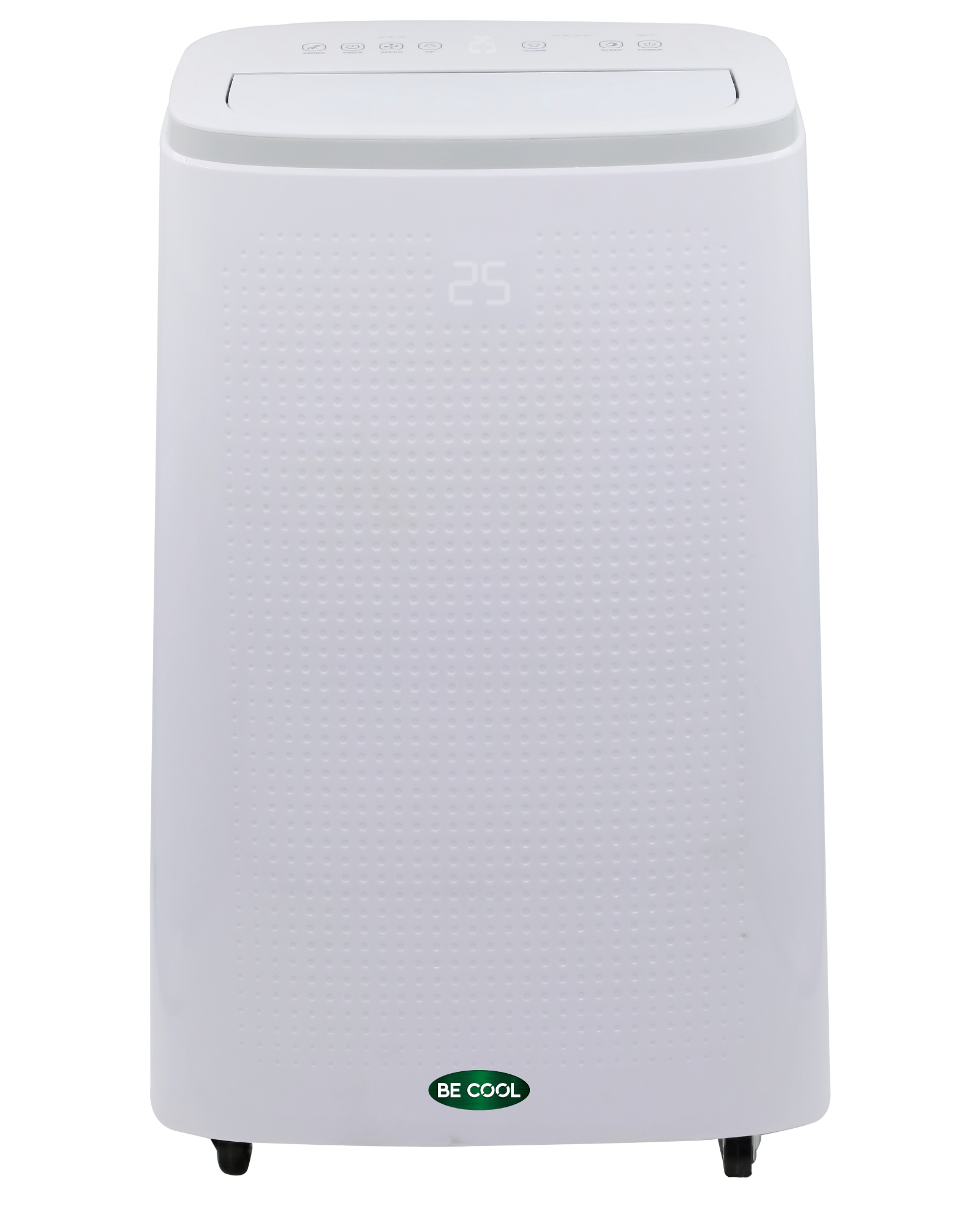 BeCool BCP12KL2001SSF mobiles Klimagerät Klimaanlage Laufrollen EEK A 1300W weiß