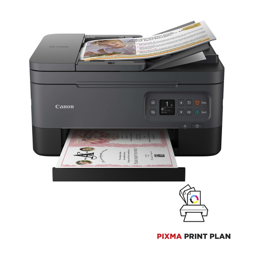 Canon PIXMA TS7450i 3-in-1 WLAN-Farb-Multifunktionssystem, Schwarz Canon PIXMA TS7450i 3-in-1 WLAN-Farb-Multifunktionssystem, Schwarz