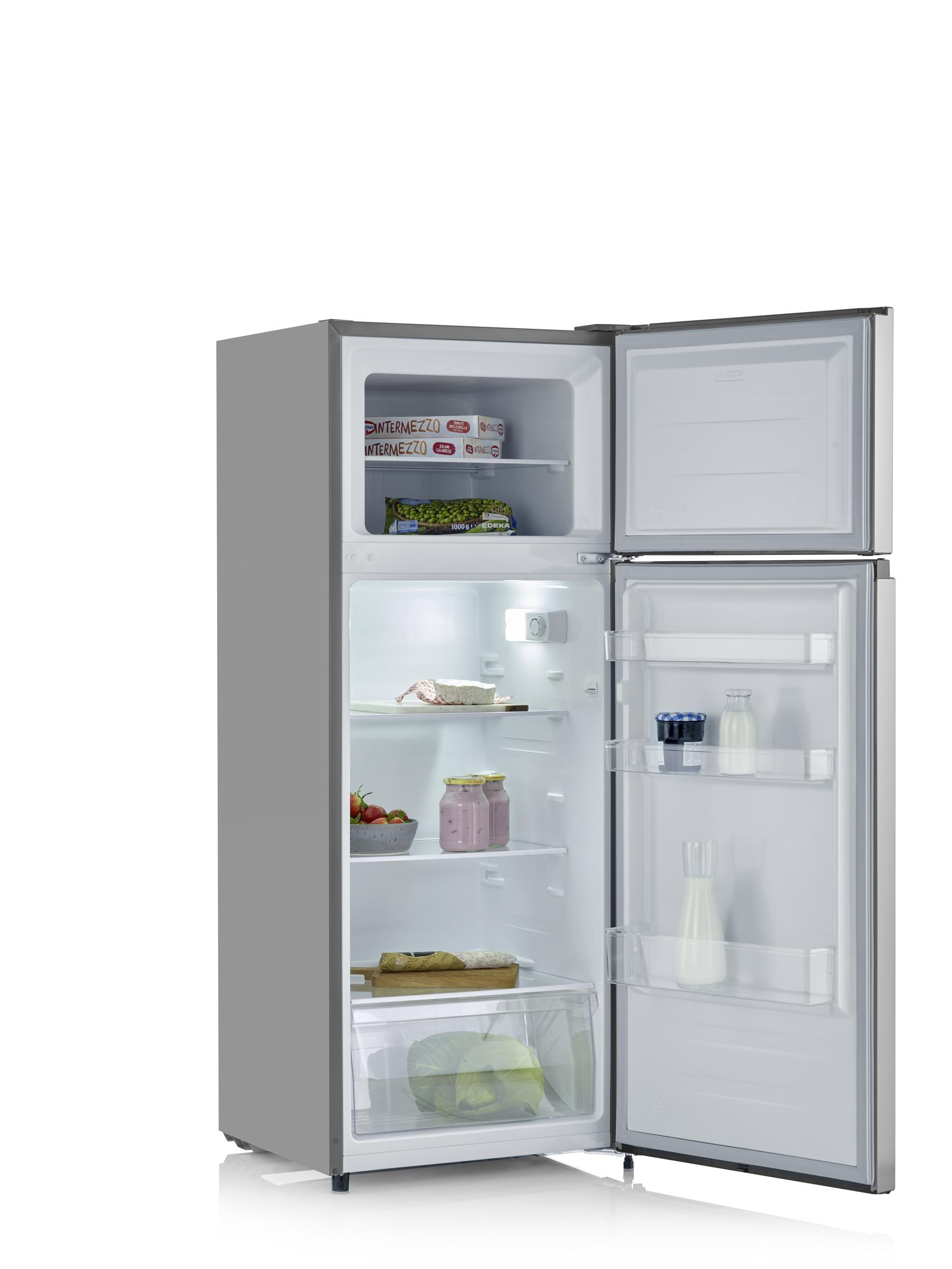SEVERIN DT 8761 silber Kühlschrank mit Gefrierfach