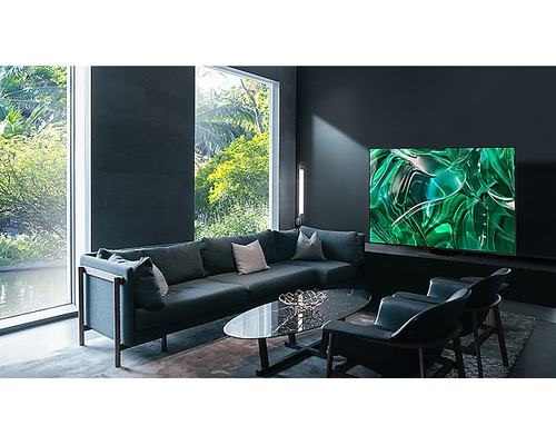 Samsung GQ55S95CAT 139,7 cm (55") 4K Ultra HD Smart-TV WLAN Schwarz, Titan