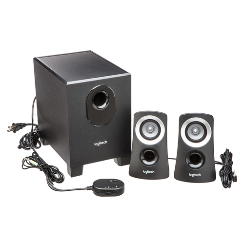 Logitech Z313 Lautsprecherset 25 W PC Schwarz 2.1 Kanäle 5 W Logitech Z313 Lautsprecherset 25 W PC Schwarz 2.1 Kanäle 5 W