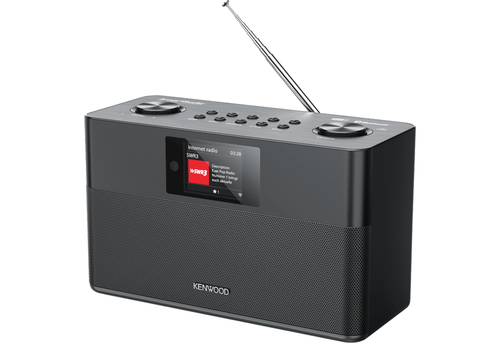 Kenwood CR-ST100S-B Radio Internet Digital Schwarz