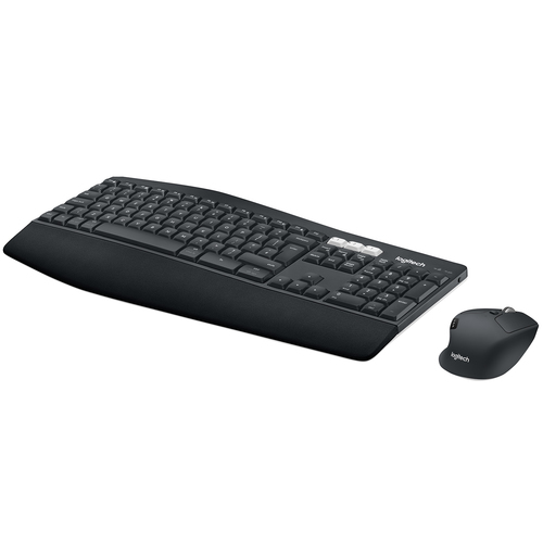 Logitech MK850 Performance Tastatur Maus enthalten RF Wireless + Bluetooth QWERTZ Deutsch Schwarz