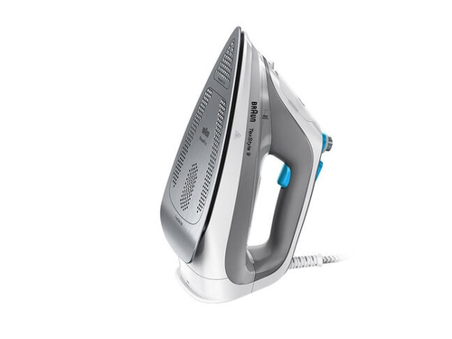 Braun SI 9270 WH Bügeleisen Trocken- & Dampfbügeleisen EloxalPlus soleplate 3000 W Grau, Weiß