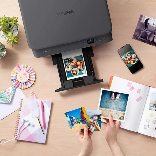 Canon PIXMA TS5350i 3-in-1 WLAN-Farb-Multifunktionssystem, Schwarz Canon PIXMA TS5350i 3-in-1 WLAN-Farb-Multifunktionssystem, Schwarz
