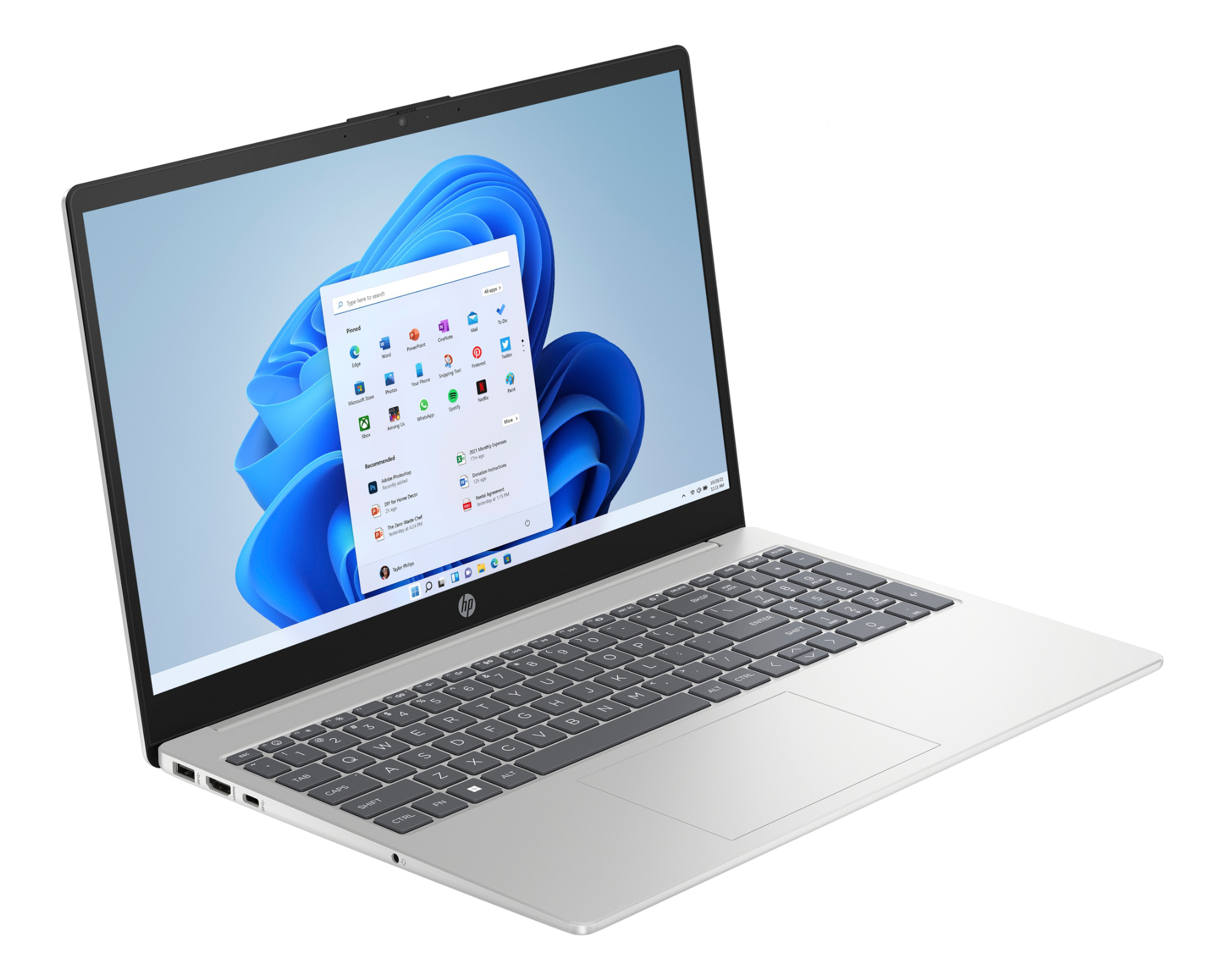 HP 15-fc0678ng 15,6 Zoll Full HD AMD Ryzen 7 7730U 16GB RAM 1TB SSD Windows 11 silber