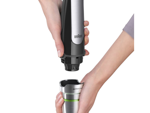 Braun MQ 7025X 0,6 l Pürierstab 1000 W Schwarz, Edelstahl