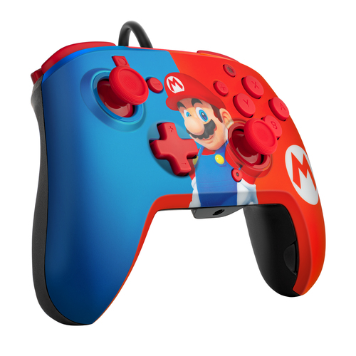PDP Mario Dash Blau, Rot USB Gamepad + Headset Analog / Digital Nintendo Switch, Nintendo Switch OLED