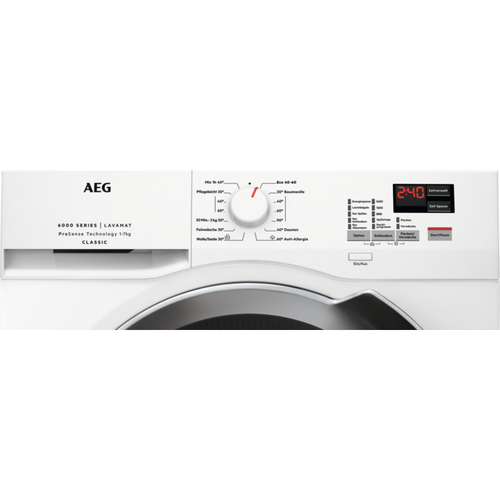 AEG Series 6000 L6FL731EX Waschmaschine Frontlader 7 kg 1351 RPM Weiß
