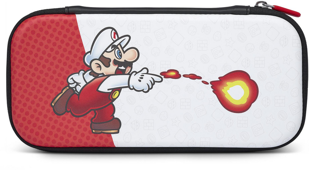  PowerA NSW Prot Case Mario Fireball Schutzhülle