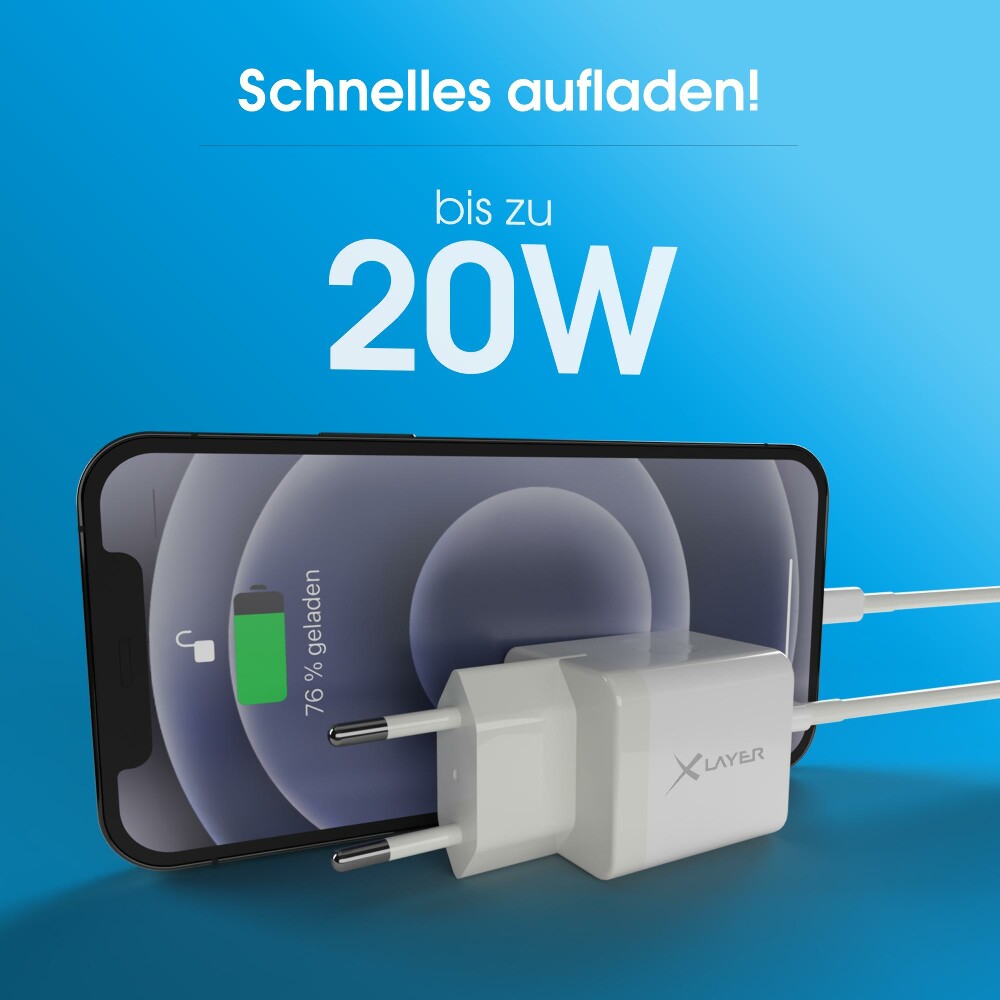  XLayer Ladegerät Typ C 20W