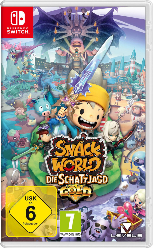  Nintendo Switch Snack World - Die Schatzjagd Gold